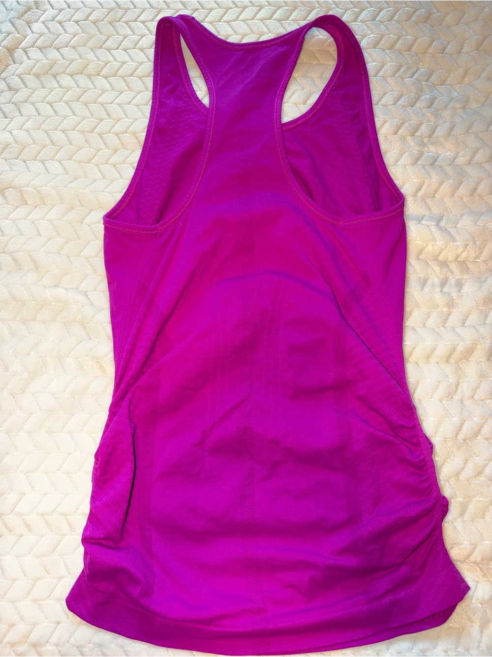 Athleta Speedlight Tank Top Vibrant Magenta Size Small